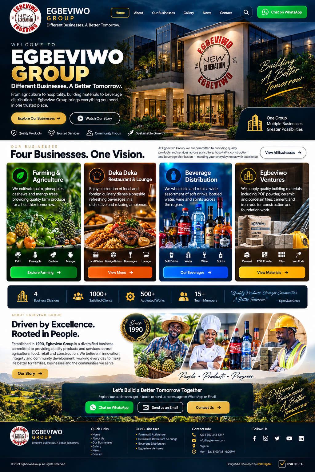 EGBEVIWO website preview